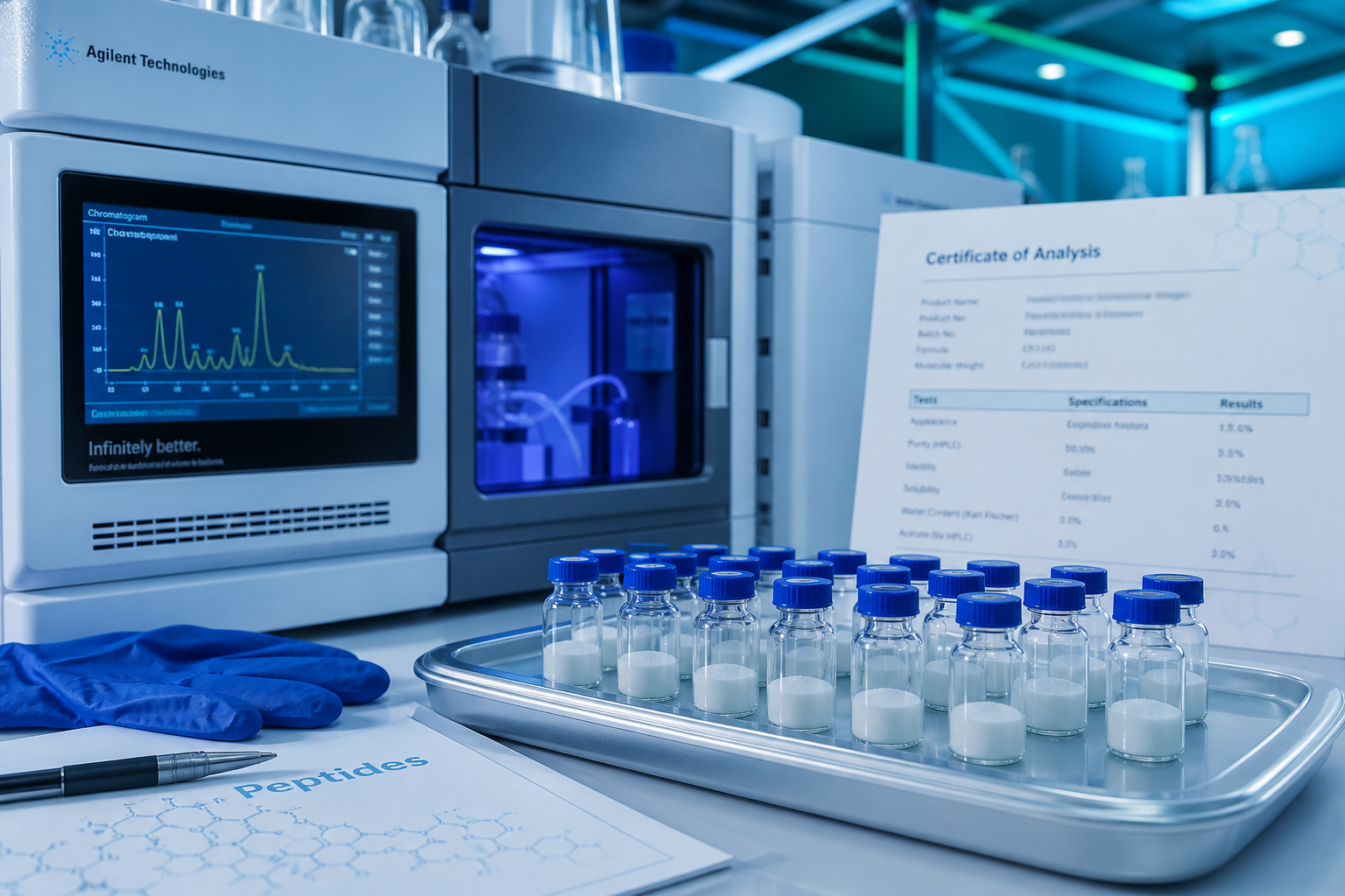 How to Read a Peptide COA and HPLC Report for Research Use