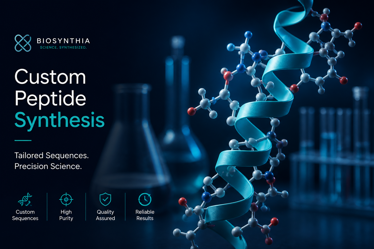 Custom Peptide Synthesis for Laboratories: Process, Timeline, and Specs
