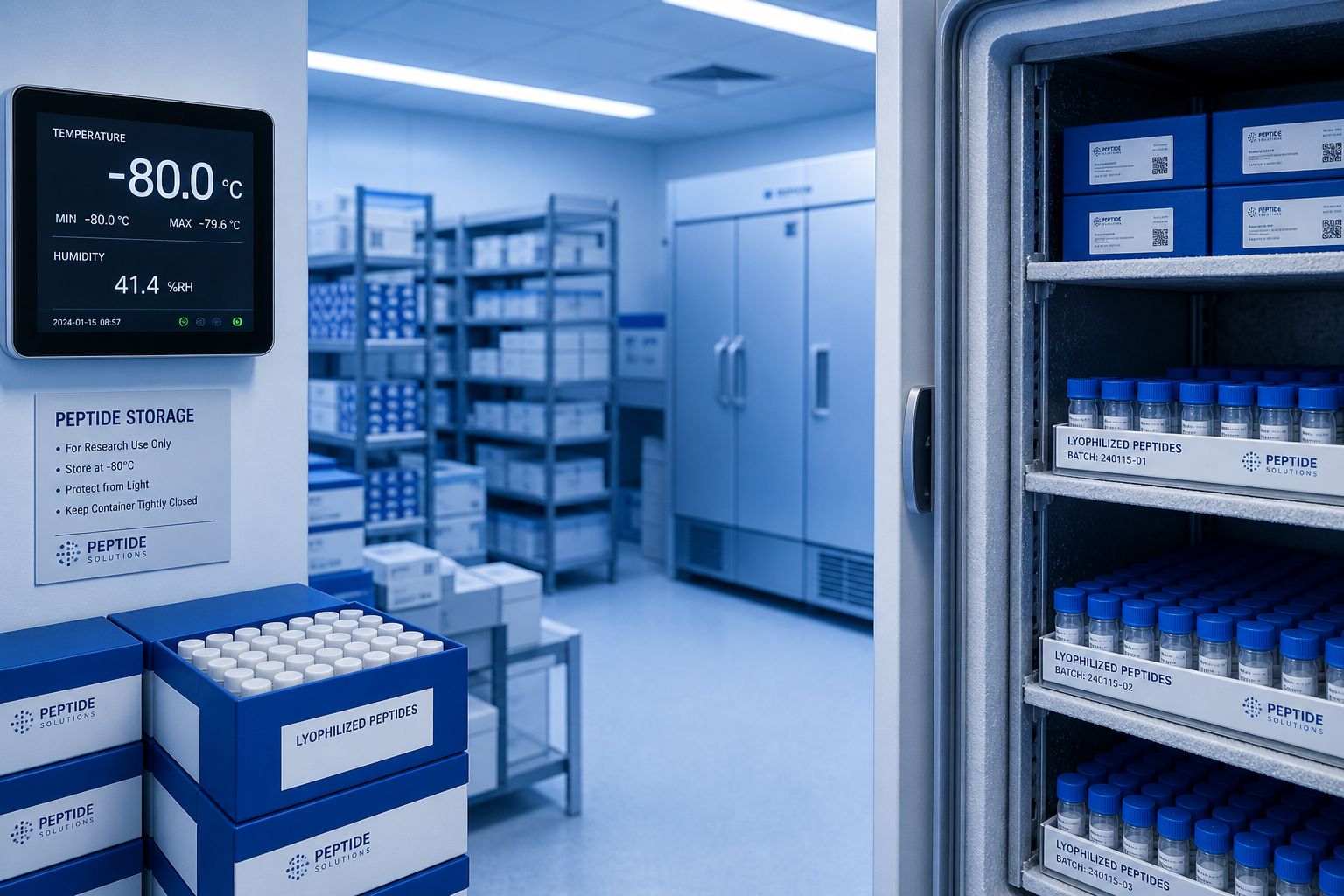 Lyophilized Research Peptide Storage and Handling Best Practices